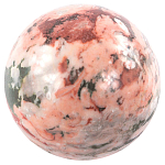 Шар декоративный из натурального камня Креноид Natural Stone Spheres 7.5 см варинант исполнения - 1 | Loft Concept в Кирове