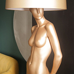 Лампа MANNEQUIN LAMP с абажуром женственность в деталях варинант исполнения - 9 | Loft Concept в Кирове