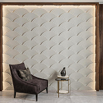 Гипсовая 3D Панель Aura варинант исполнения - 1 | Loft Concept в Кирове