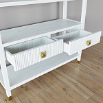 Стеллаж с двумя ящиками Elsa Dreams White варинант исполнения - 3 | Loft Concept в Кирове