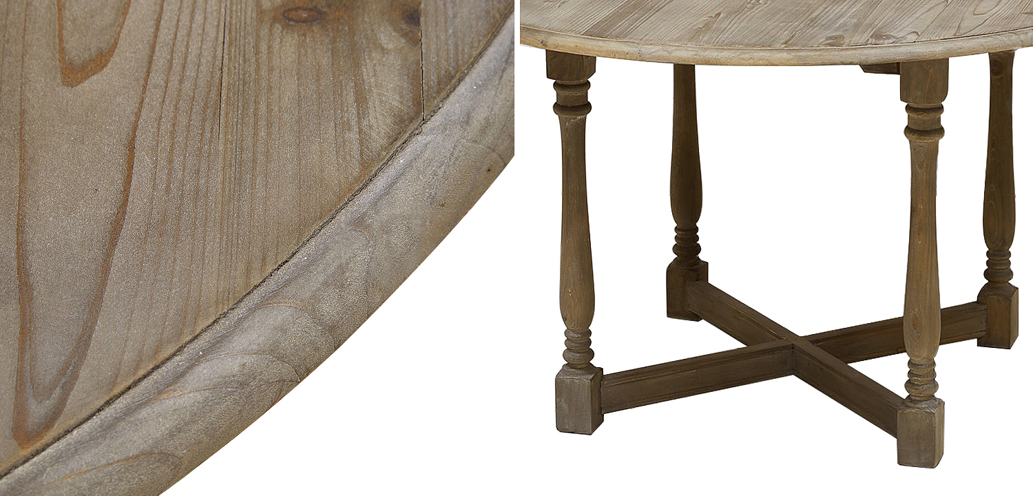 Стол круглый Morse Table из массива сосны Стол круглый Morse Table из массива сосны - Loft-Concept в Кирове