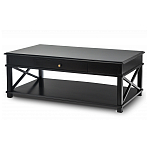 Широкий кофейный столик с ящиком Monsignor варинант исполнения - 3 | Loft Concept в Кирове