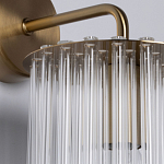 Бра с круглым основанием и длинными прозрачныи стеклянными трубками Nembus варинант исполнения - 5 | Loft Concept в Кирове