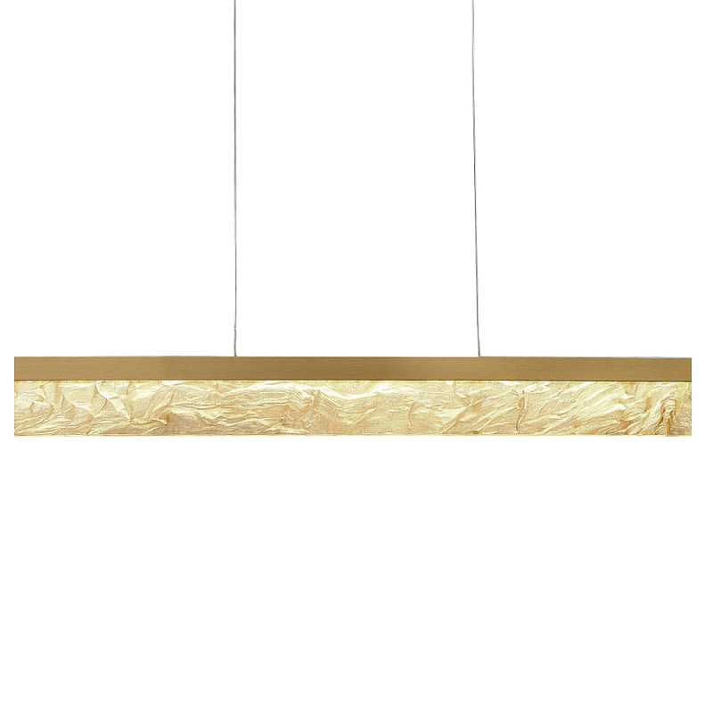 Подвесной светильник линейный светоидный Remarkable Латунь в Кирове | Loft Concept 