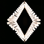 Люстра золотого цвета в форме галочки с каскадом длинных прозрачных трубок Eurofase варинант исполнения - 12 | Loft Concept в Кирове