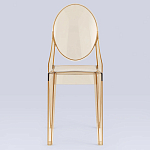 Прозрачный стул с янтарным оттенком LOUIS GHOST CHAIR варинант исполнения - 3 | Loft Concept в Кирове