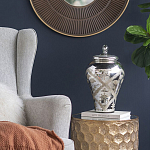 Ваза из стекла с крышкой и декоративными узорами Chinoiserie Ceramics варинант исполнения - 5 | Loft Concept в Кирове