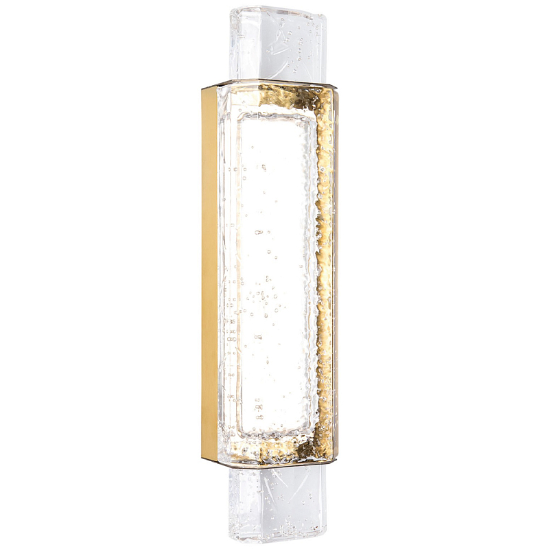 Хрустальное бра Ilbert Crystal Wall Lamp M Латунь Прозрачный Хрустальное бра Ilbert Crystal Wall Lamp M Латунь Прозрачный в Кирове | Loft Concept