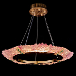 Люстра в форме кольца розовая Warm Pink Light варинант исполнения - 3 | Loft Concept в Кирове