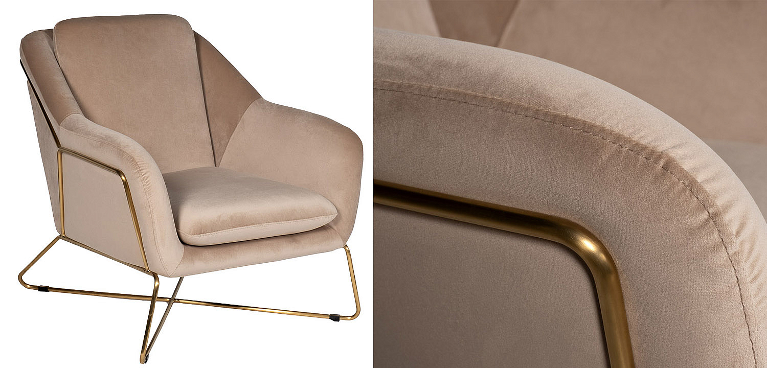 Кресло Umbra Armchair beige Кресло Umbra Armchair beige - Loft-Concept в Кирове