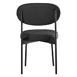 Стул мягкий Alfie Chair черный варинант исполнения - 4 | Loft Concept в Кирове