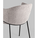 Стул Brace букле серый варинант исполнения - 3 | Loft Concept в Кирове