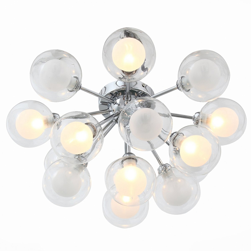 Потолочный светильник Cluster Top Хром в Кирове | Loft Concept 