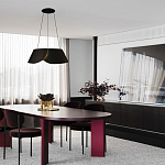 Подвесной светильник круглый с контрастной внутренней отделкой Assol Сup варинант исполнения - 6 | Loft Concept в Кирове