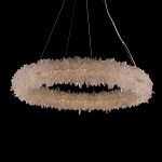 Люстра круглая с натуральным горным хрусталем Crystal Shimmer варинант исполнения - 2 | Loft Concept в Кирове