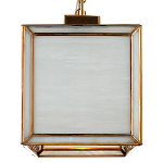 Люстра прямоугольная с каркасом золотого цвета Soft Glow Lamps варинант исполнения - 4 | Loft Concept в Кирове