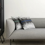 Чехол на подушку хлопковый Blake Boundaries Blue варинант исполнения - 5 | Loft Concept в Кирове