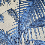 Мебельная ткань Вышивка синий принт 280 см T2-136 варинант исполнения - 2 | Loft Concept в Кирове