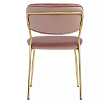 Стул Singer Chair без подлокотников Розовый Велюр варинант исполнения - 4 | Loft Concept в Кирове