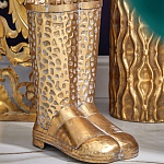 Ваза в форме сапог с рельефной текстурой и ручками Vase Boot варинант исполнения - 4 | Loft Concept в Кирове