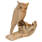Статуэтка из дерева сова Animals of the World варинант исполнения - 1 | Loft Concept в Кирове