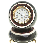 Часы настольные в виде шара из натурального камня Ball Stone Clock варинант исполнения - 7 | Loft Concept в Кирове