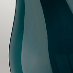 Настольная лампа с коническим дымчато-зелёным абажуром из искусственного шёлка Quintiesse варинант исполнения - 5 | Loft Concept в Кирове