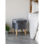 Пуф Leather with a snap варинант исполнения - 4 | Loft Concept в Кирове