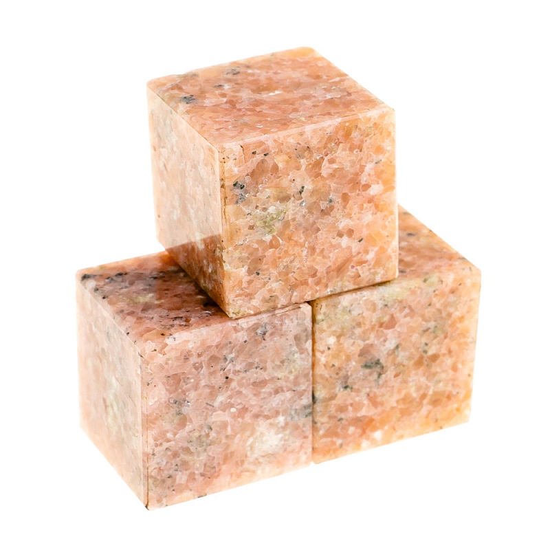 Камни для охлаждения виски из розового мрамора Natural Stone Cube Розовый Камни для охлаждения виски из розового мрамора Natural Stone Cube Розовый в Кирове | Loft Concept