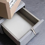 Консоль с зеркалом и  3-мя вращающимися ящиками Eloida варинант исполнения - 4 | Loft Concept в Кирове