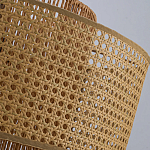 Подвесной светильник с абажуром из плтеного бамбука Light Inside the Cell варинант исполнения - 7 | Loft Concept в Кирове