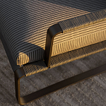 Дизайнерское уличное кресло на металлическом каркасе PHOENIX Armchair варинант исполнения - 10 | Loft Concept в Кирове