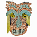 Арт-Объект из нитей Абстрактный портрет Joana Schneider  варинант исполнения - 2 | Loft Concept в Кирове