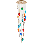 Каскадная люстра с цветными плафонами Soar Colorful Cascade Chandelier варинант исполнения - 1 | Loft Concept в Кирове