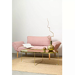 Кофейный столик овальный золотой Modern Mirror Gold Table варинант исполнения - 5 | Loft Concept в Кирове