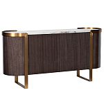 Комод  округлой формы с дверцами Chest of Precious Breed варинант исполнения - 2 | Loft Concept в Кирове