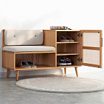 Комод с мягким  сиденьем и нишей для хранения обуви Manual Dresser варинант исполнения - 1 | Loft Concept в Кирове