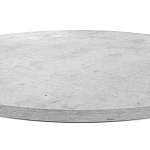 Стол обеденный с круглой светло-серой столешницей Harris Collection варинант исполнения - 3 | Loft Concept в Кирове