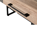 Стол рабочий в стиле лофт с ящиками и системой хранения Urban Style Space варинант исполнения - 4 | Loft Concept в Кирове