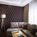 Гипсовая 3D Панель M-102 варинант исполнения - 1 | Loft Concept в Кирове