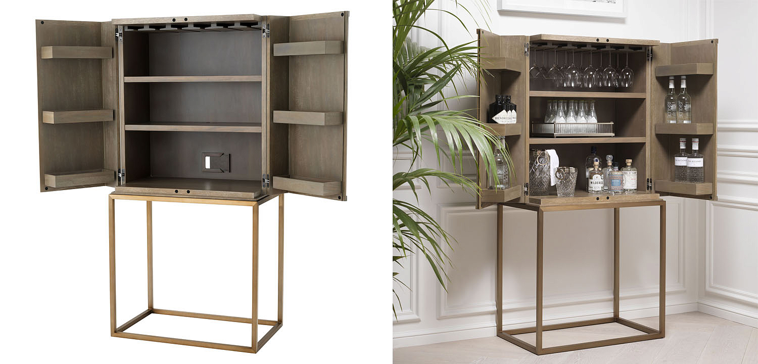 Шкаф для вина Eichholtz WINE CABINET HIGHLAND Шкаф для вина Eichholtz WINE CABINET HIGHLAND - Loft-Concept в Кирове