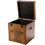 Сундук кожаный в винтажном стиле Brown Leather Chest варинант исполнения - 2 | Loft Concept в Кирове