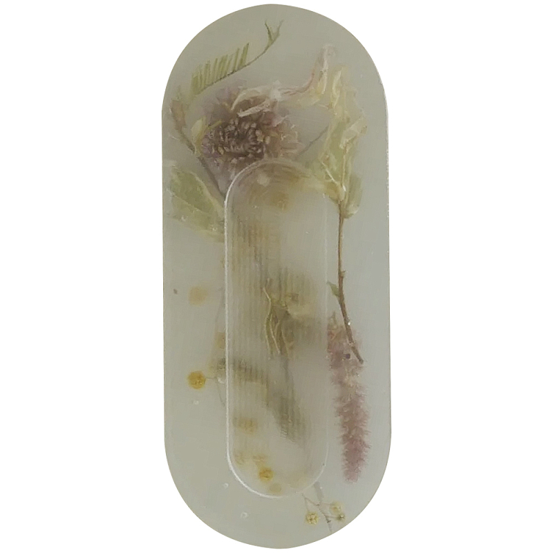 Подставка под благовония из эпоксидной смолы с цветами белая Epoxy Resin Flowers Incense Oval Stand White Белый Подставка под благовония из эпоксидной смолы с цветами белая Epoxy Resin Flowers Incense Oval Stand White Белый в Кирове | Loft Concept