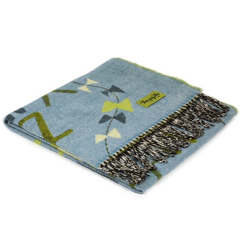 Плед ALP 2 Marzotto Серо-голубой в Кирове | Loft Concept 