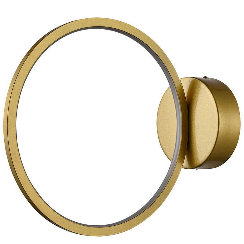 Бра Luminous Ring Gold Bra Золотой Бра Luminous Ring Gold Bra Золотой в Кирове | Loft Concept