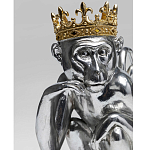 Статуэтка обезьяна в короне серебряная Golden Monkey варинант исполнения - 1 | Loft Concept в Кирове