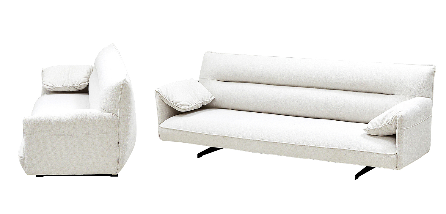 Диван с подлокотниками-подушками Ortega Sofa Белый Диван с подлокотниками-подушками Ortega Sofa Белый - Loft-Concept в Кирове
