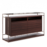 Дизайнерский комод в металлическом каркасе Valerian варинант исполнения - 1 | Loft Concept в Кирове