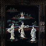 Комод в китайском стиле Chinese Black Chest of Drawers Нидерланды варинант исполнения - 2 | Loft Concept в Кирове