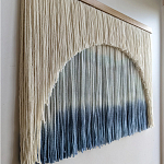 Панно дизайнерское из нитей Quiet Sea варинант исполнения - 2 | Loft Concept в Кирове